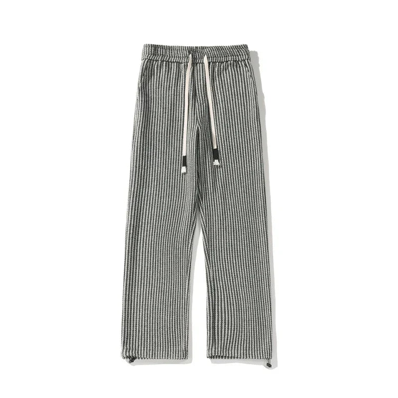 Sutton Herringbone Brede-Pantalon