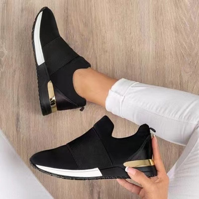 Orthopedische Instap Sneakers Voor Dames Met Anti Slip Zool