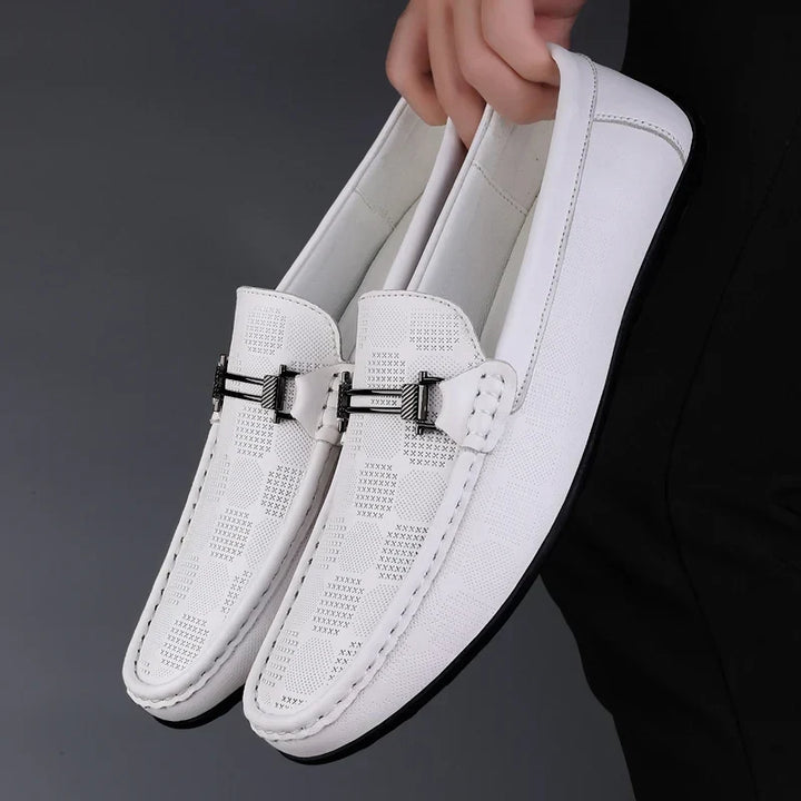 Giorgio Italiaanse Echte Leren Loafer