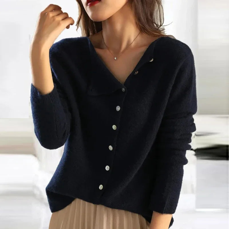Dames Gebreide Cardigan Zacht & Ademend