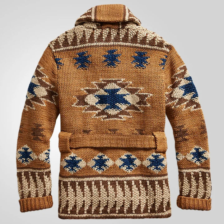 Kingsley Zware Jacquard Trui