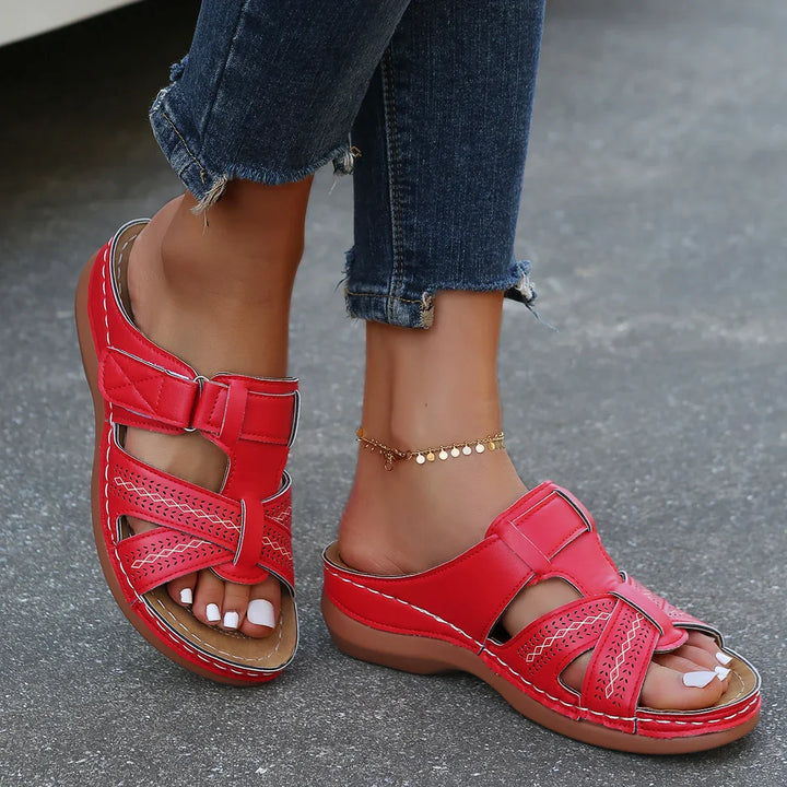 Orthopedische Sandalen Met Verstelbare Bandjes Voor Dames