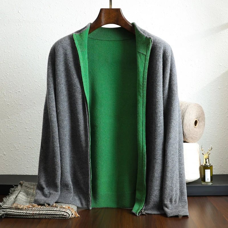 Ellington 100% Kasjmier Zip Jast