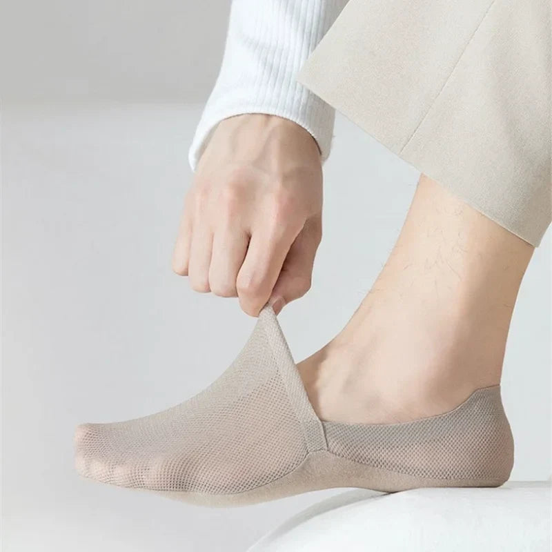 Onzichtbare Ademend Antislip Sokken