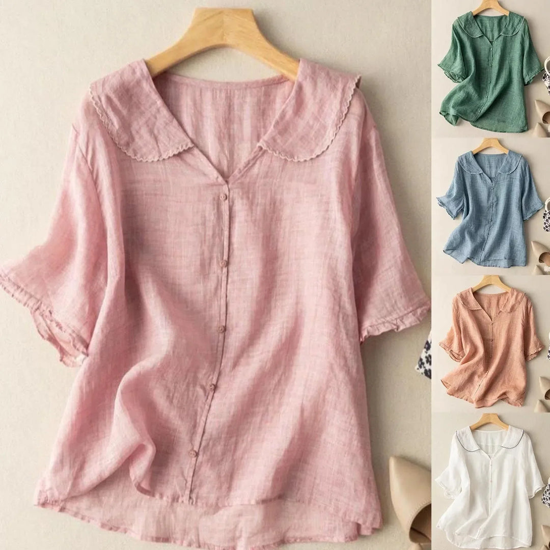 Lena Linnen Blouse
