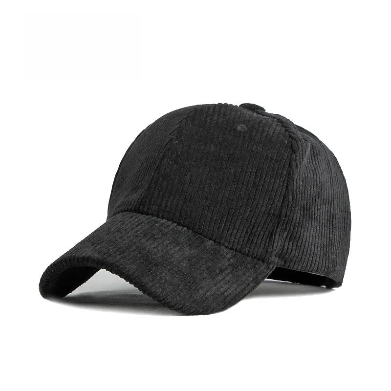 Verstelbare Unisex Katoenen Corduroy Hoed