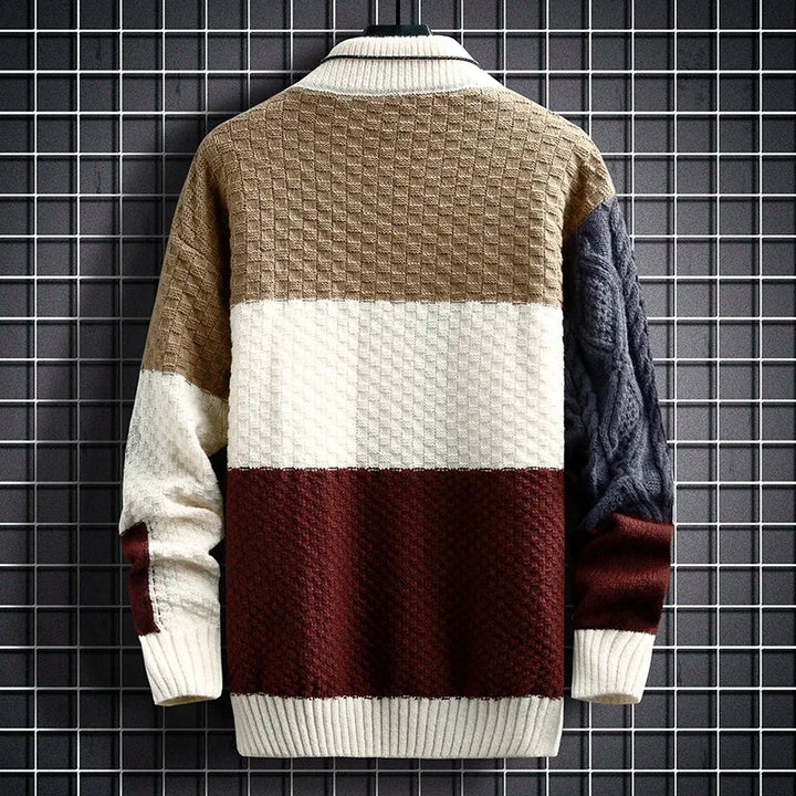 Langston Element Patchwork Trui