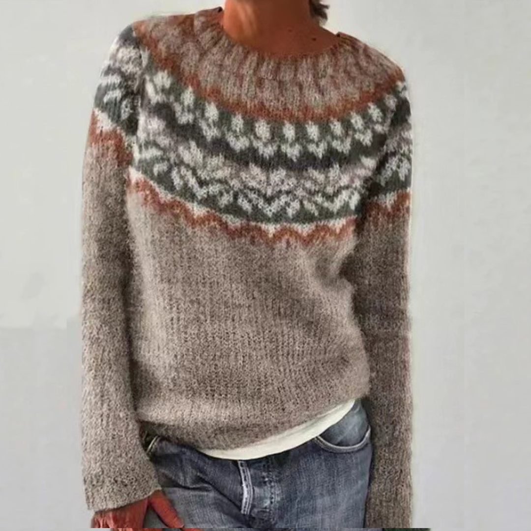 Chloe - Gezellige Retro-Trui
