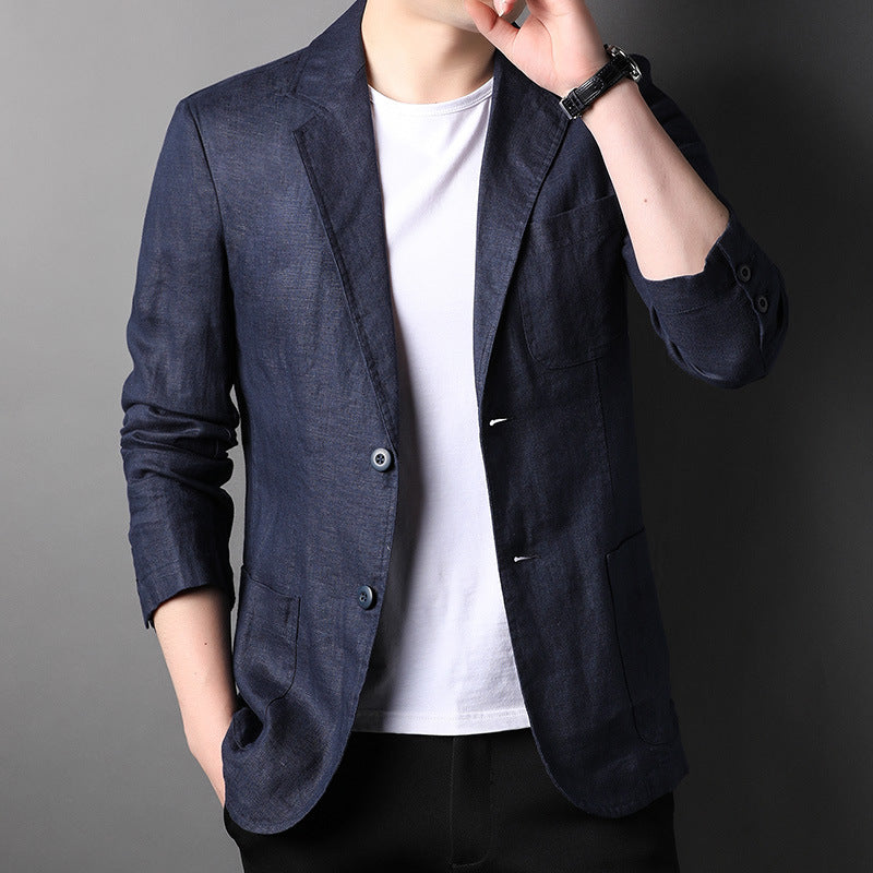 Lozano Lopez Linnen Blazer