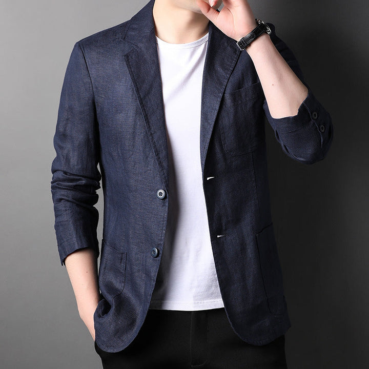Lozano Lopez Linnen Blazer