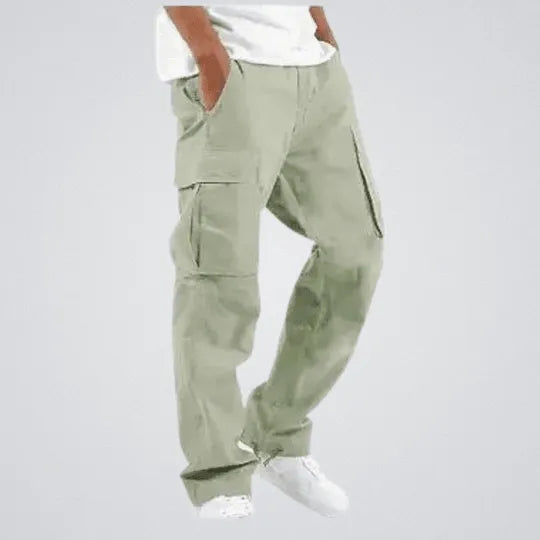 Broek voor Mannen - Eigentijds - Hoogwaardig Materiaal - Perfect voor Werk en Uitgaan