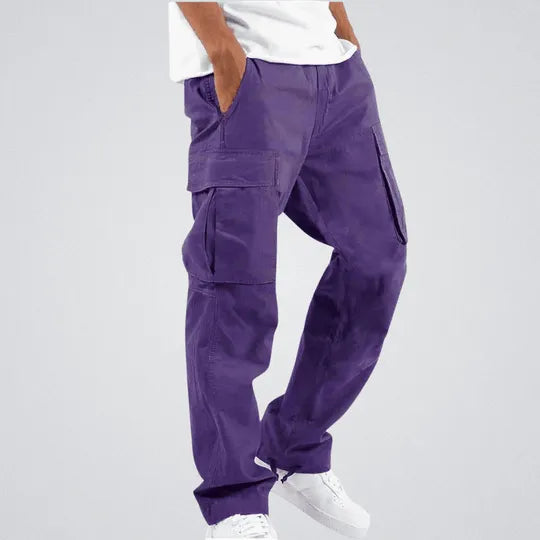 Broek voor Mannen - Eigentijds - Hoogwaardig Materiaal - Perfect voor Werk en Uitgaan