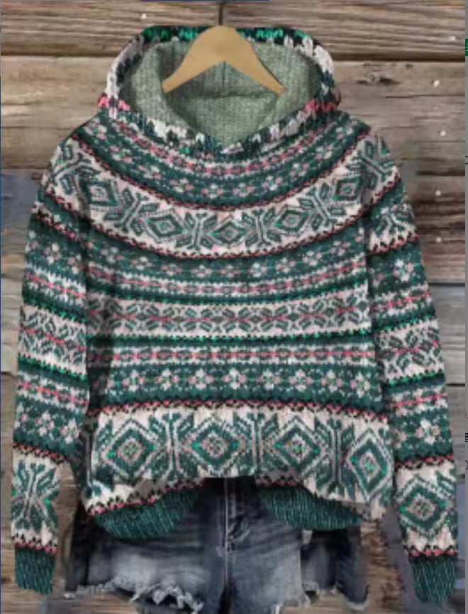 Nora | Tijdloze Gebreide Hoodie