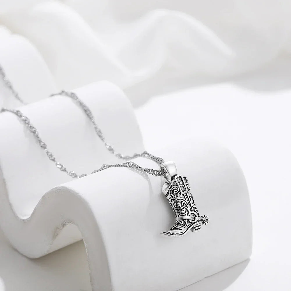 Rhinestone Country Boot Ketting