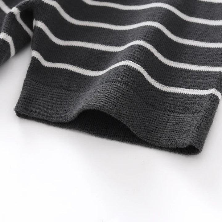 Haru Katoen Gestreepte Shirt