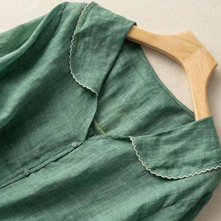 Lena Linnen Blouse