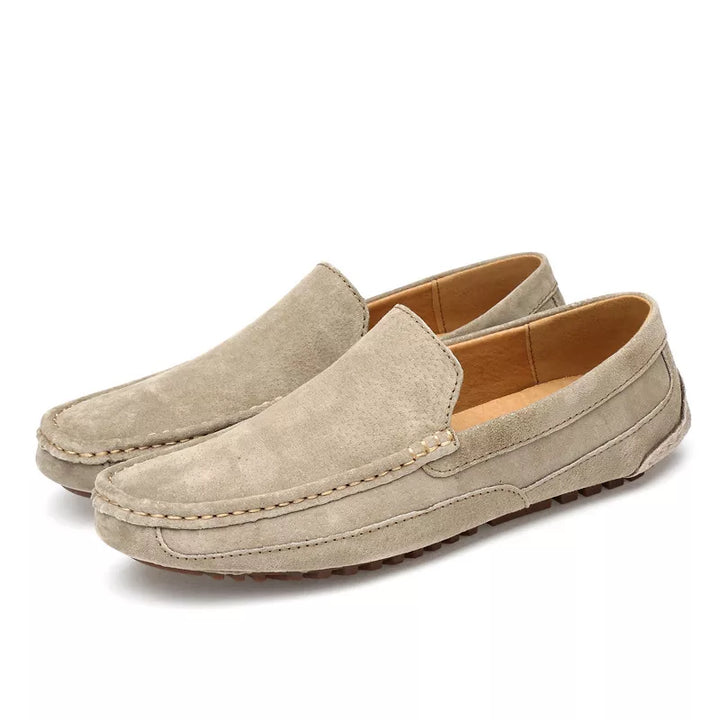 Leandro Italiaanse 100% Echte Suède Loafers