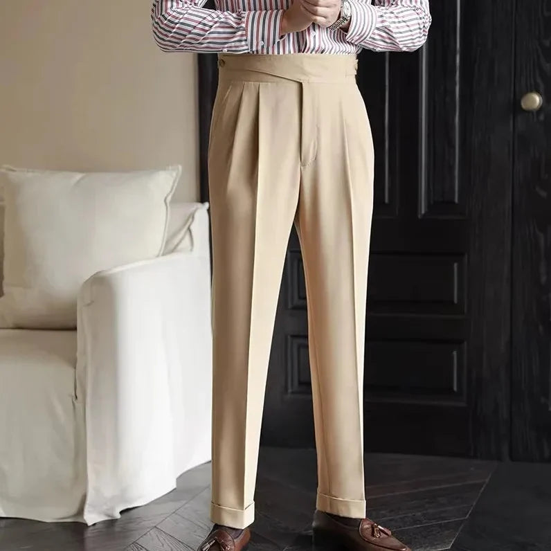 Ashton Geplooide Broek