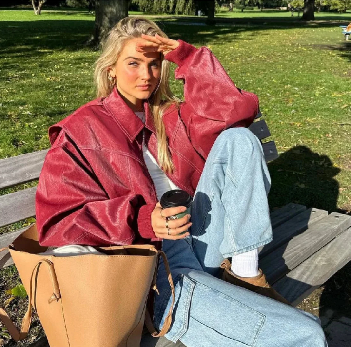 Clara | Dames Oversized Bomberjack