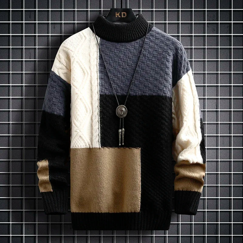 Langston Element Patchwork Trui