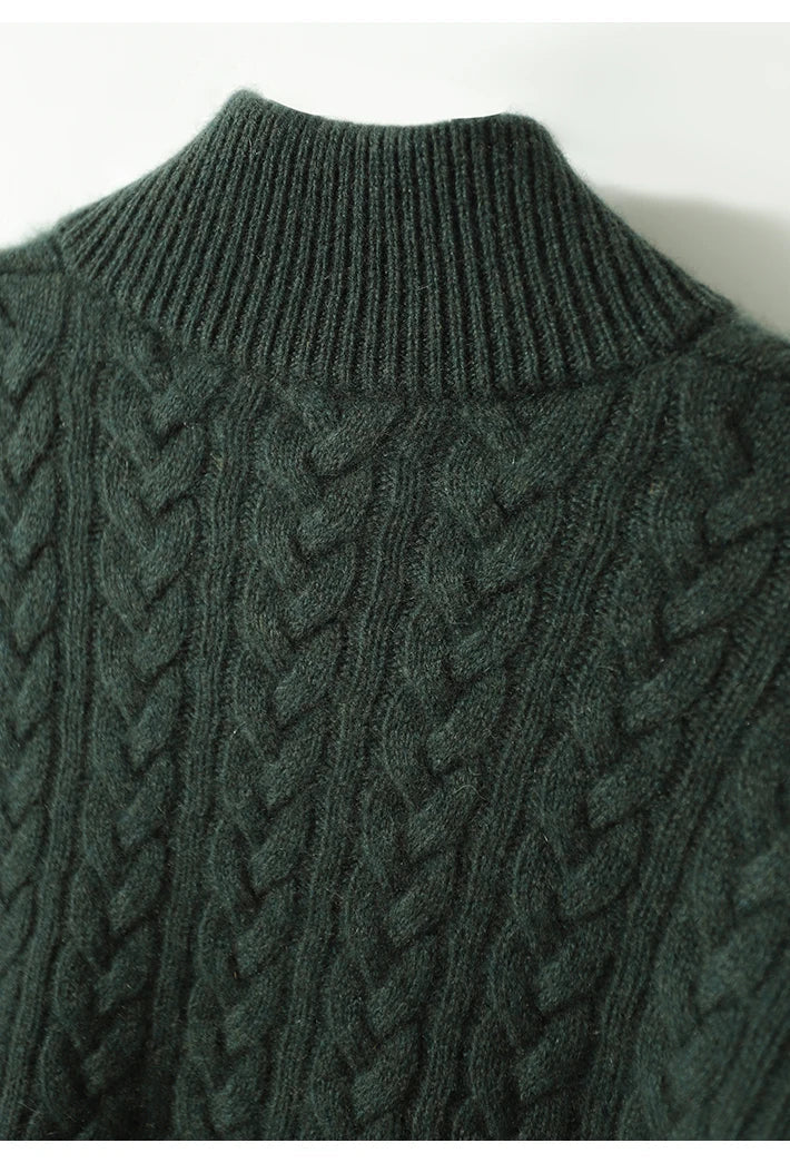 Arden Pullover met Knopsluiting
