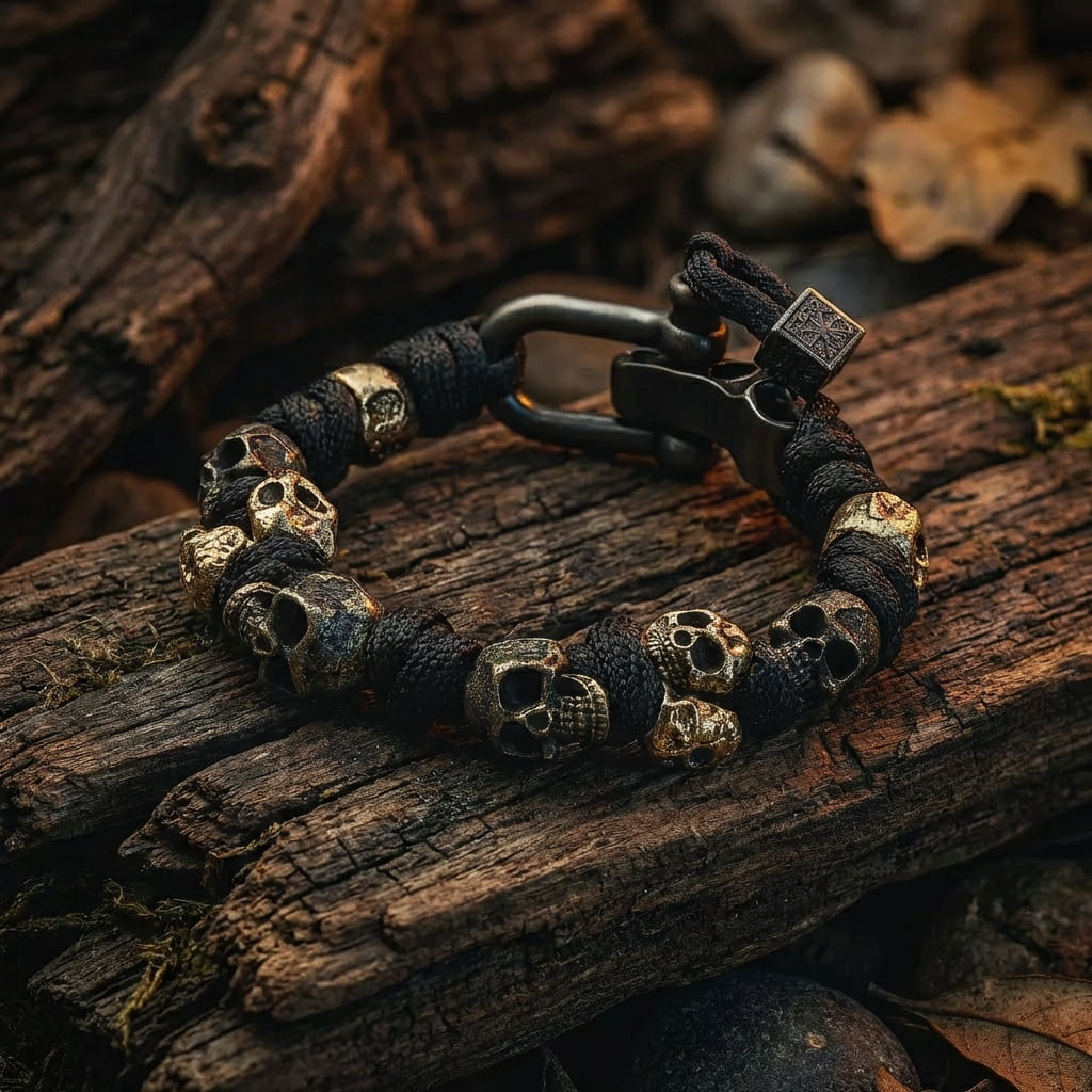 Valor Skull Armband