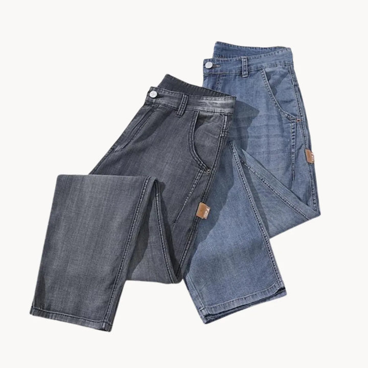 P Legend | Straight leg broek met zijzakken
