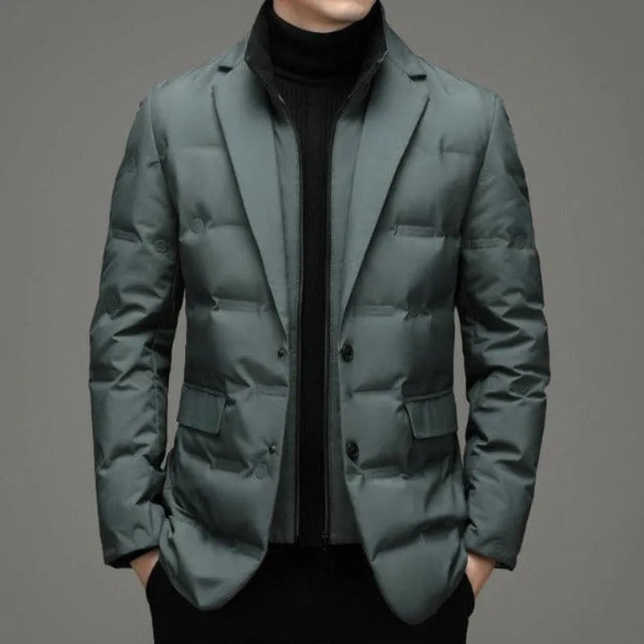 Heren Jas - Chique - soft shell - Zakelijk - Modern Design - Gestroomlijnd - Perfect voor Dagelijks Gebruik