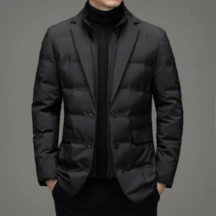 Heren Jas - Chique - soft shell - Zakelijk - Modern Design - Gestroomlijnd - Perfect voor Dagelijks Gebruik