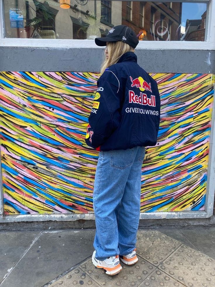 Unisex Racing jas met hoge kraag en volledige ritssluiting