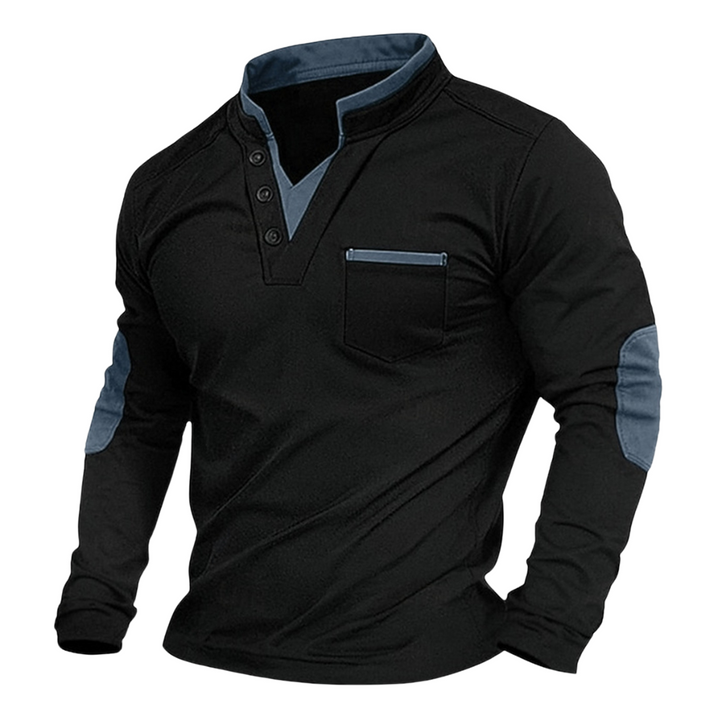 Ethan | Klassiek V-Hals Sweatshirt