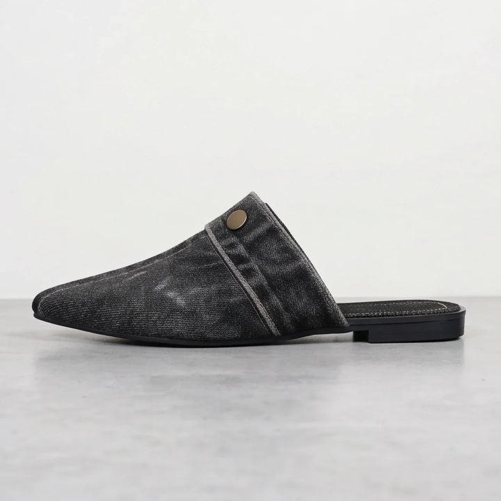 Doja Denim Slip-On Mule