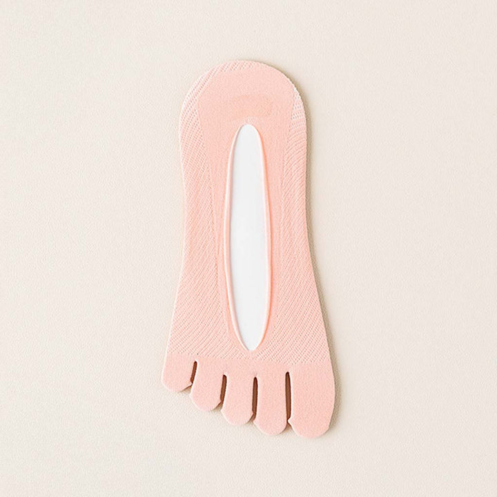 Onzichtbare Ademend Anti-Slip Tenen Sokken