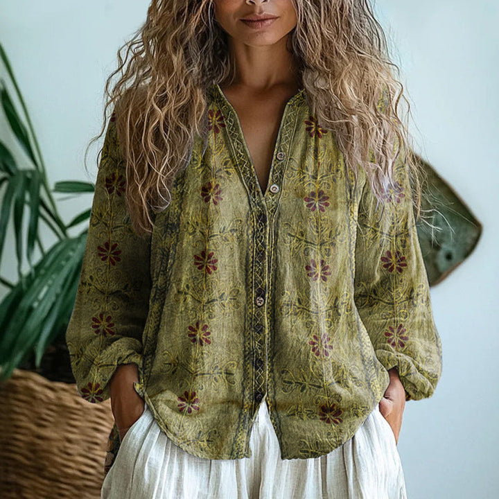 LEAH – BOTANISCHE CHARME BLOUSE
