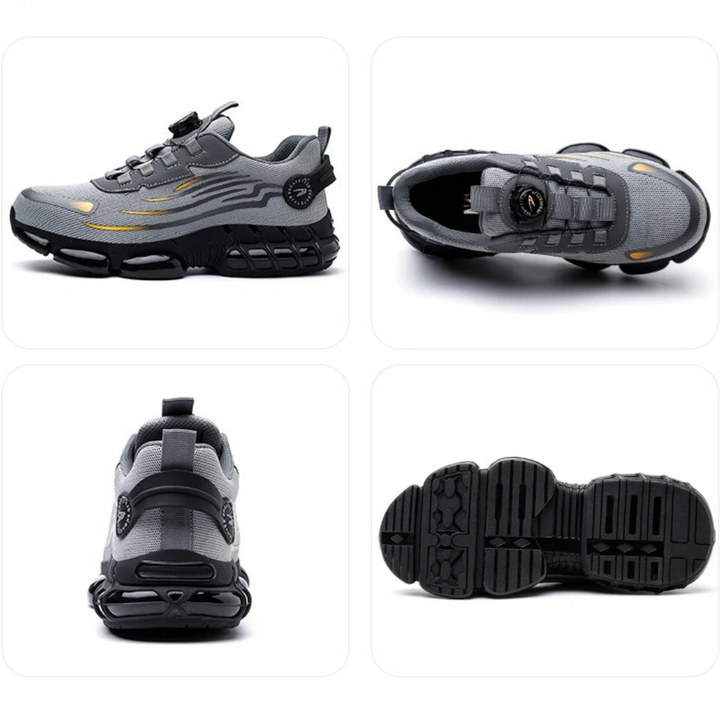 Werkschoenen Heren | Veiligheidsschoenen | Antislip grip & snelle draaisluiting
