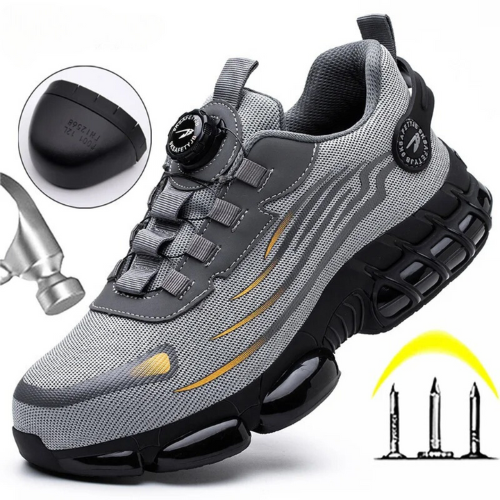 Werkschoenen Heren | Veiligheidsschoenen | Antislip grip & snelle draaisluiting