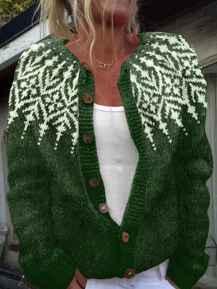 Brienne | Vintage IJslandse Cardigan