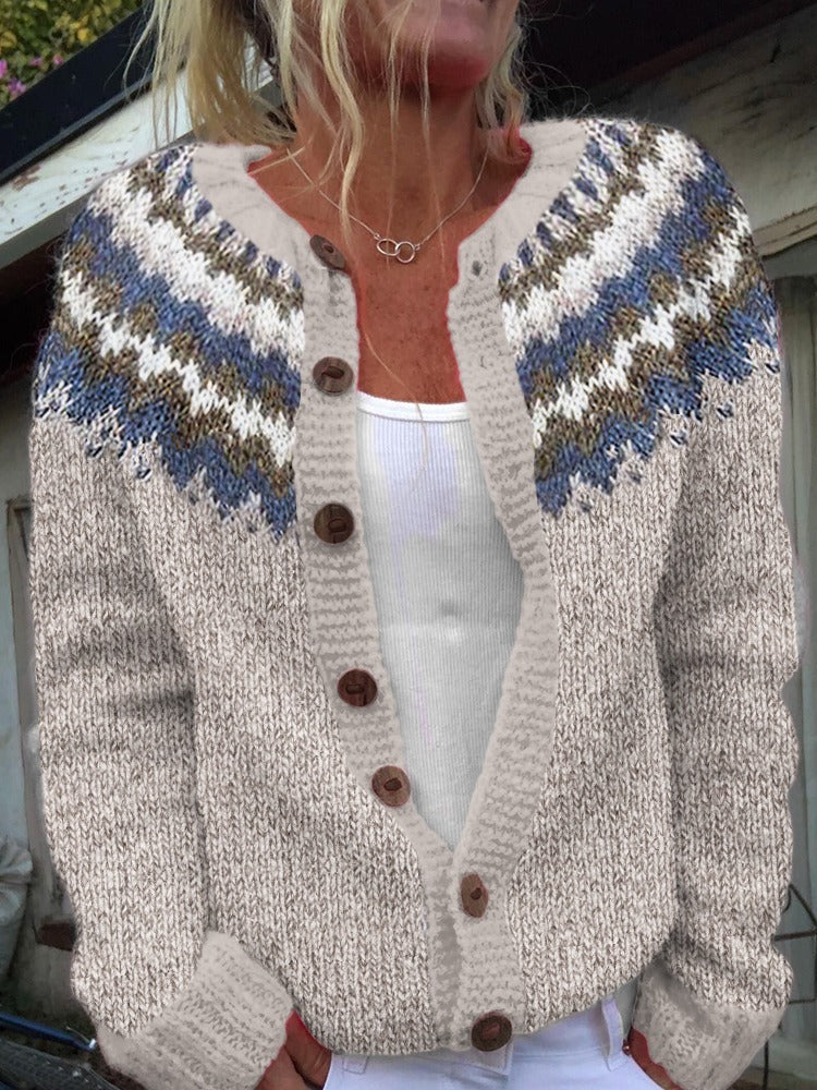 Peyton | Vintage IJslandse Cardigan