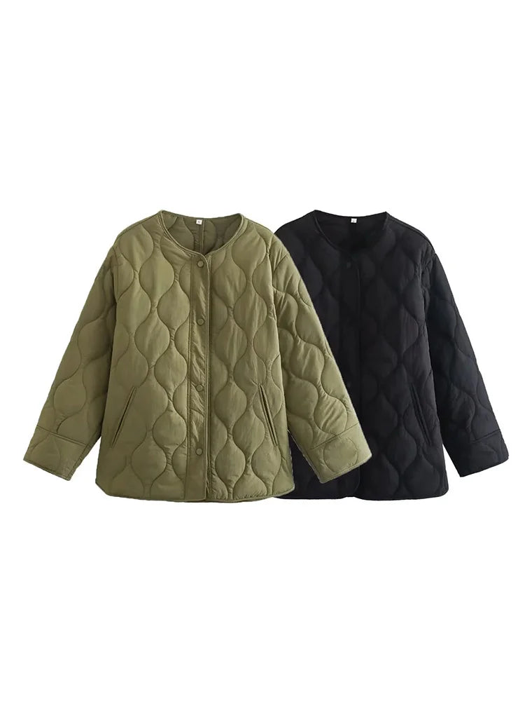 CAROLA | Casual Losse Winterjas Dames