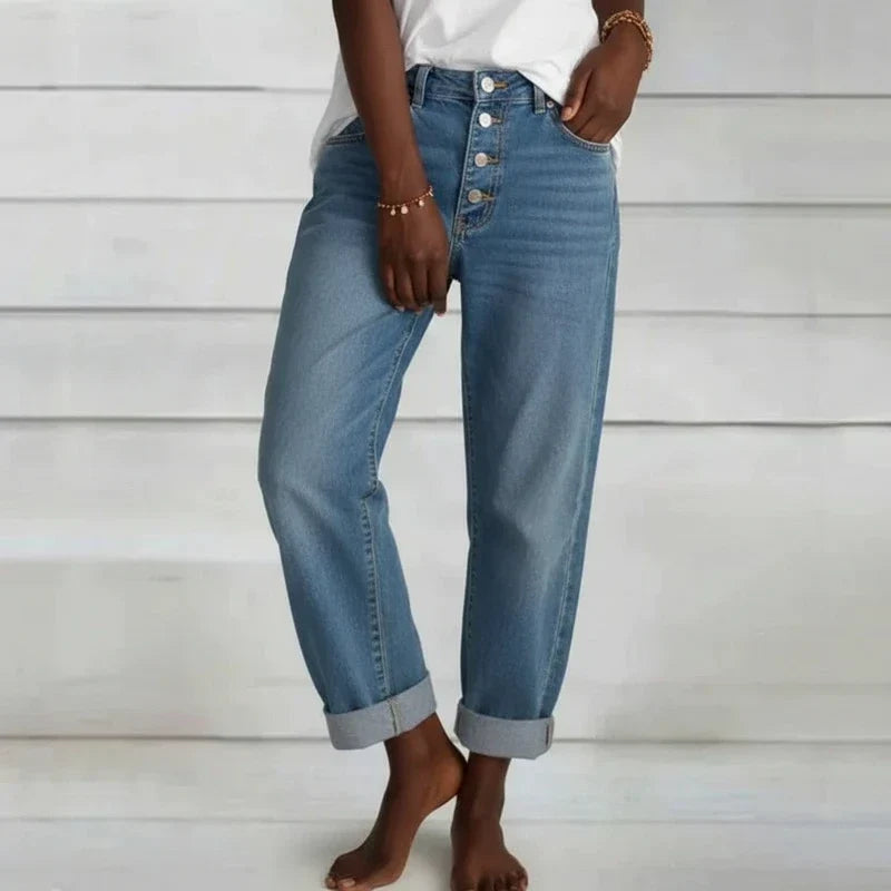 Dames Hoge Taille Jeans