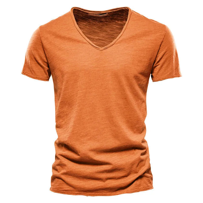 Zomer Shirt Heren | V-hals Design & Luchtig Draagcomfort