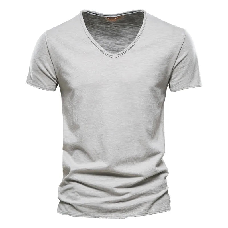 Zomer Shirt Heren | V-hals Design & Luchtig Draagcomfort