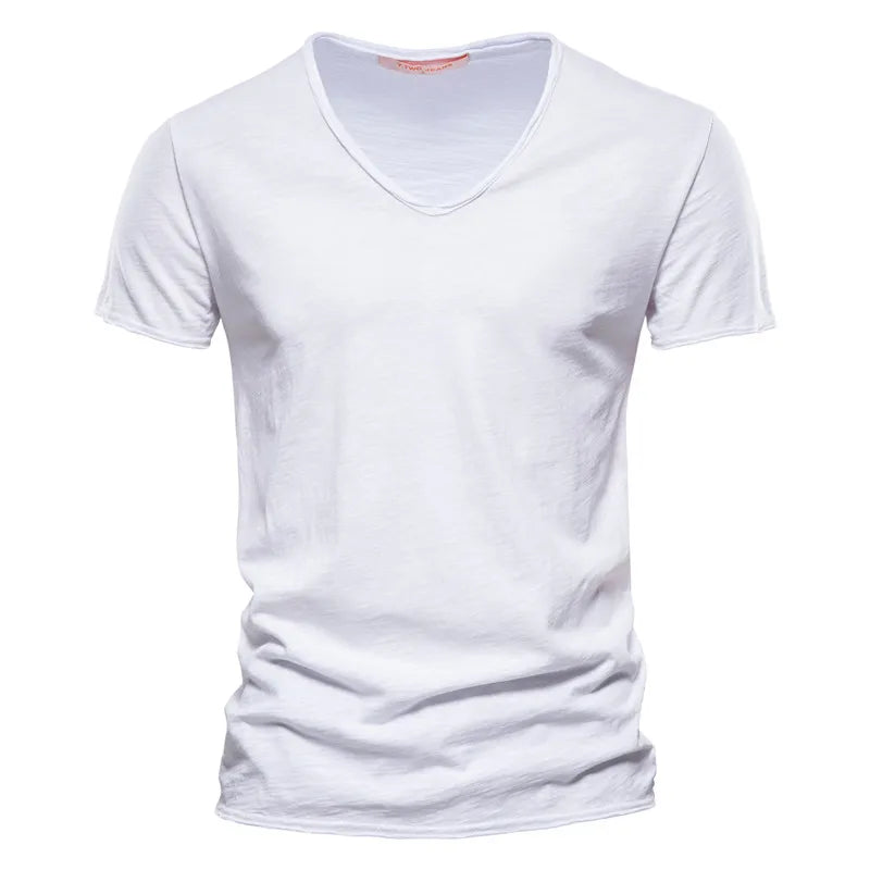 Zomer Shirt Heren | V-hals Design & Luchtig Draagcomfort