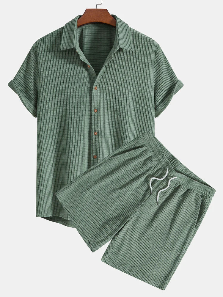 Zomerset Heren | Relaxed Ribpatroon & Moeiteloze Stijl