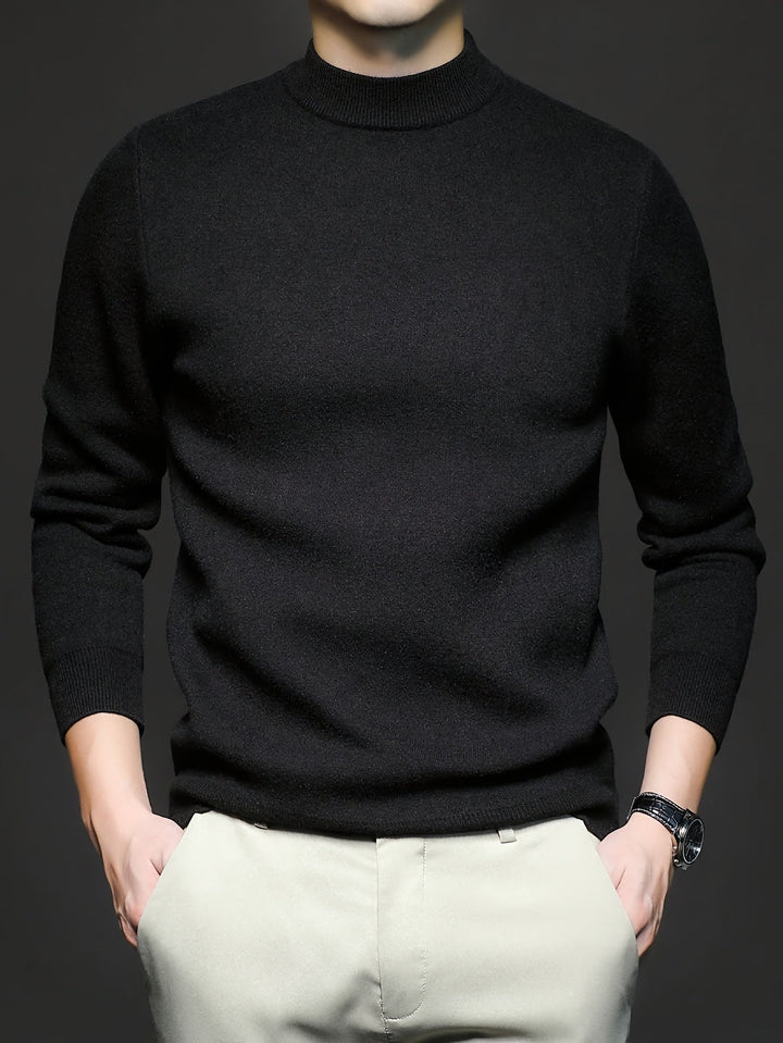 Russell | Verfijnde Mock-Neck Trui