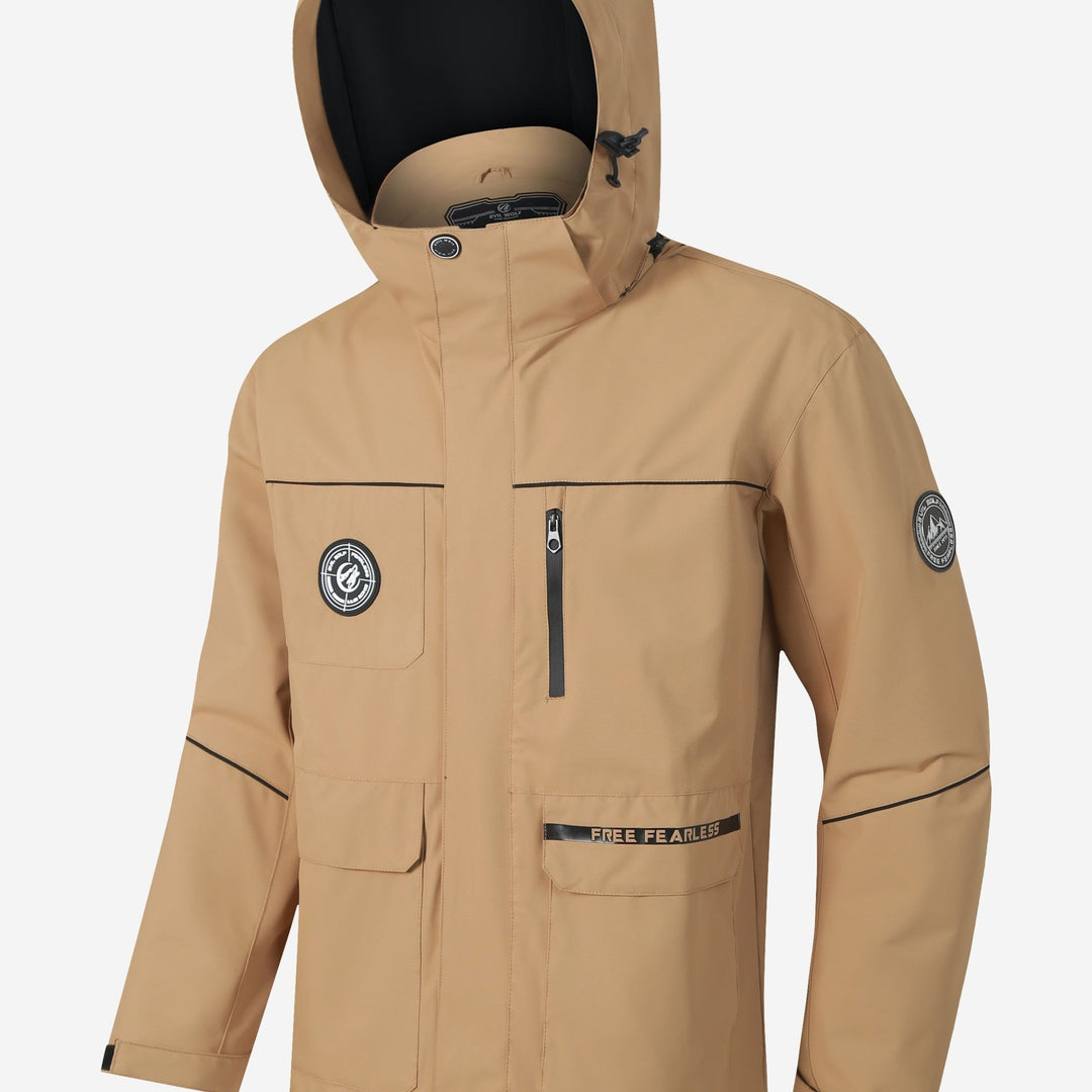 Winterjas Heren - Windbreker voor Skiën & Wandelen - Regular Fit - Puento Fortade - TP - Essential