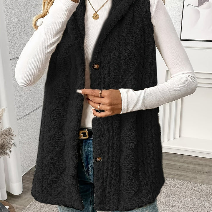 Lorna | Gezellige Gevoerde Mouwloze Vest