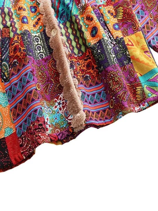Remi - Comfortabele Patchwork-Jas