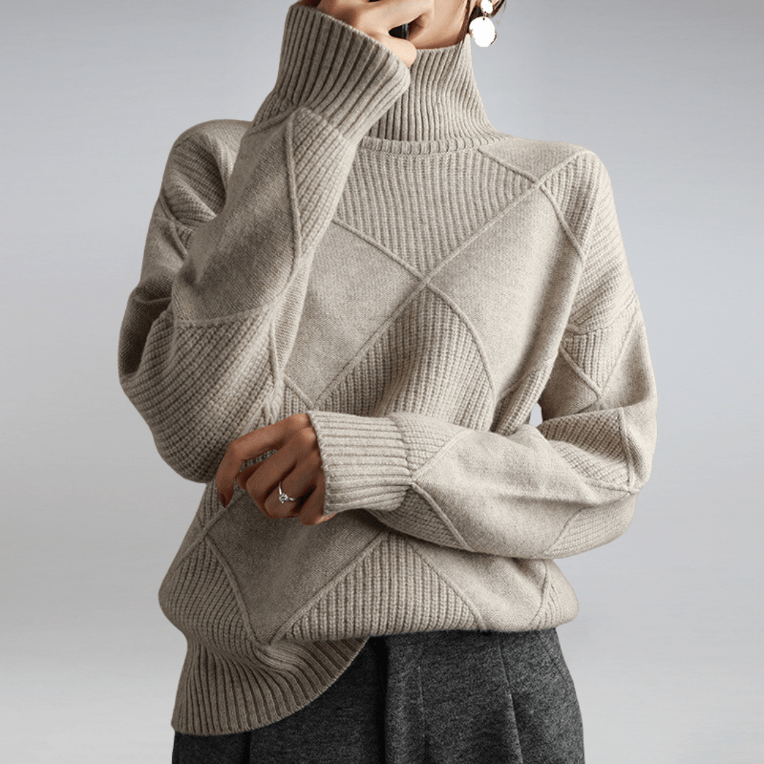 KATE – ELEGANTE TURTLENECK TRUI