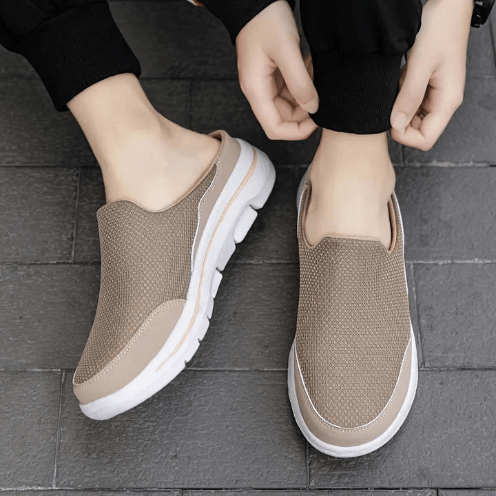 AEROSTEP – Ademend Heren Slippers voor Comfort & Versheid